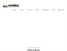 Tablet Screenshot of hamramakina.com